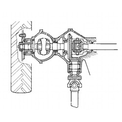 Tractor 1030, 1130, 1630, 1830 and 2030 Mechanical Front Wheel Drives Technical Manual (TM4326)