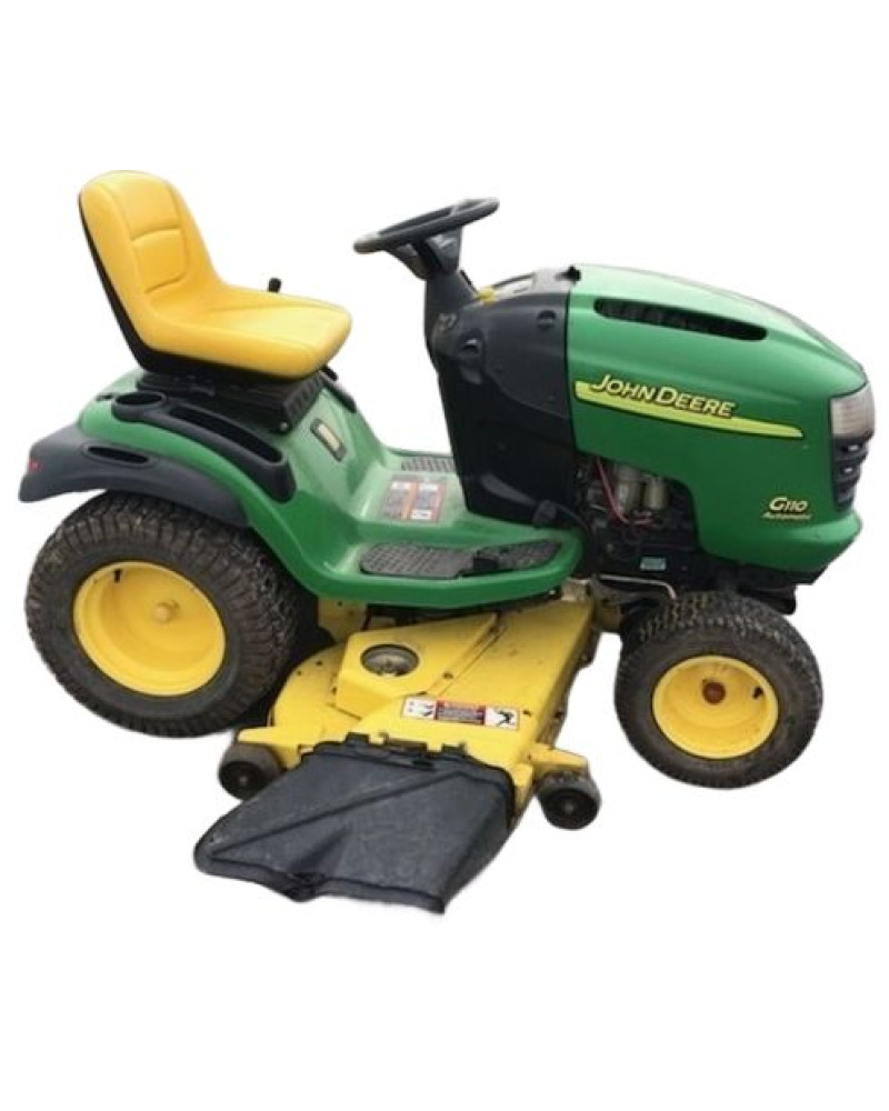 John Deere G100 and G110 Lawn and Garden Tractors Technical Manual (TM2020) John Deere G100 and G110 Lawn and Garden Tractors Technical Manual (TM2020)