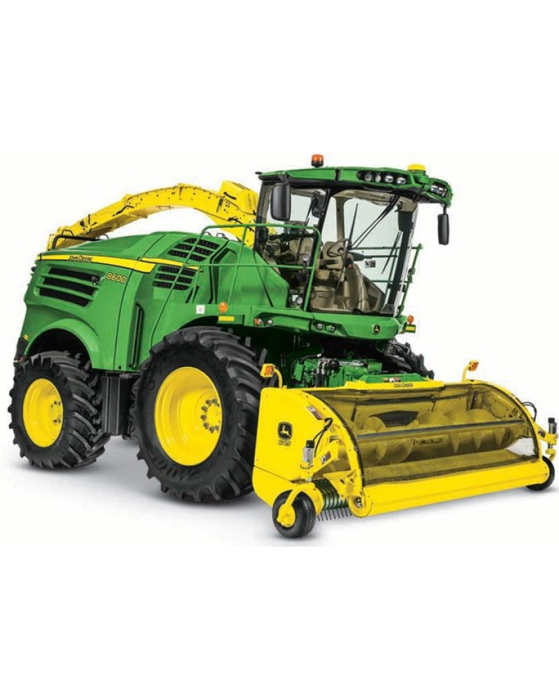 John Deere 8100, 8200, 8300, 8400, 8500, 8600, 8700 and 8800 Self-Propelled Forage Harvesters (SN: 516000-618999) Diagnostic Manual (TM407019) John Deere 8100, 8200, 8300, 8400, 8500, 8600, 8700 and 8800 Self-Propelled Forage Harvesters (SN: 516000-618999) Diagnostic Manual (TM407019)