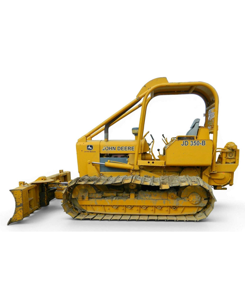 John Deere 350B Crawler Dozers, 350B Crawler Loaders and 350B Crawler Tractors set of Operators Manuals (OMT46859)