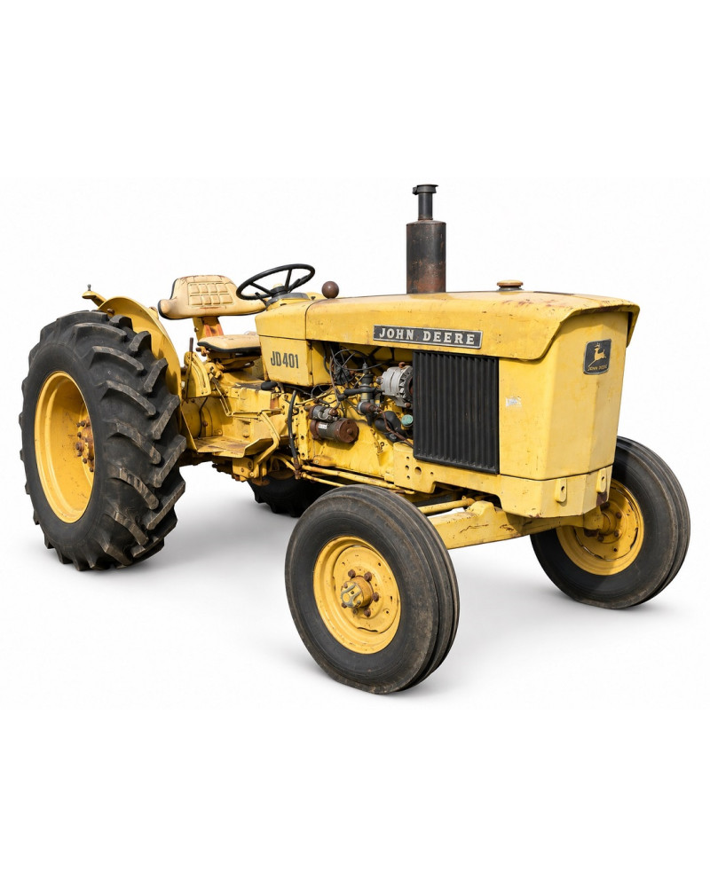 John Deere 401 (JD401) Tractors, 401 (JD401), 401A (JD401-A) Tractor Loaders (North America) Operators Manual (OMT42367)
