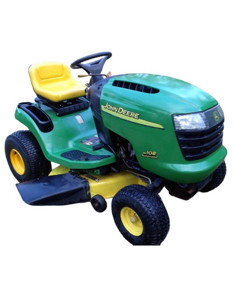 John Deere L100, L108, L110, L111, L118, L120 and L130 Lawn Tractors Technical Manual (TM2026) John Deere L100, L108, L110, L111, L118, L120 and L130 Lawn Tractors Technical Manual (TM2026)
