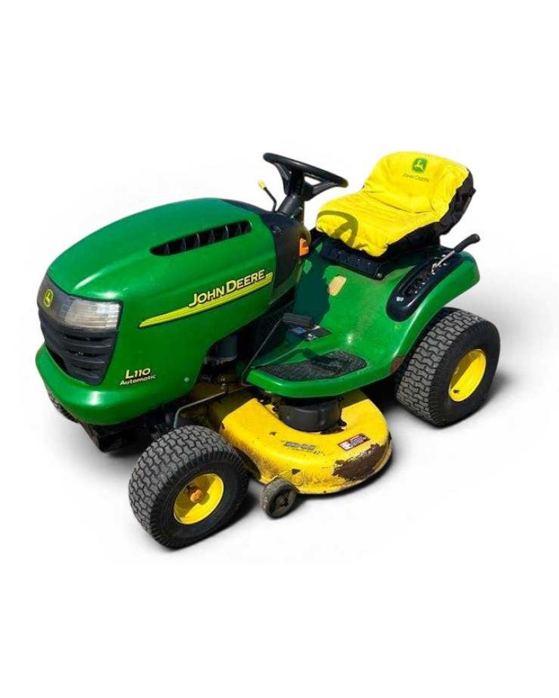 John Deere L100, L110, L118, L120 and L130 Lawn Tractors (North America, Export) Operators Manual (OMGX21647)
