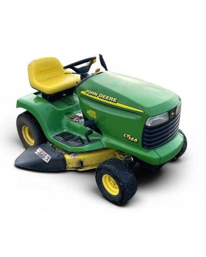John Deere LT133, LT155 and LT166 Lawn Tractors (SN: 010001 - 045000) (Export Edition) Operators Manual (OMM135092)