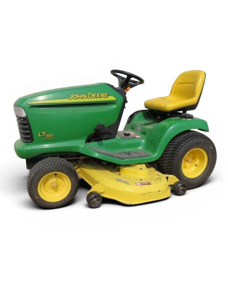 John Deere LT160, LT180 and LT190 Lawn Tractors (SN: from 500001) (Export Edition) Operators Manual (OMM149824)