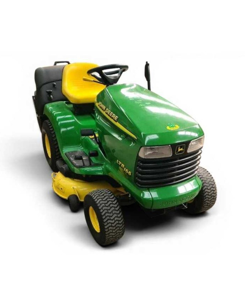 John Deere LTR155 (SN:020001-022238) and LTR166 (SN:020001-030000) Lawn Tractors (Export Edition) Operators Manual (OMM142397)