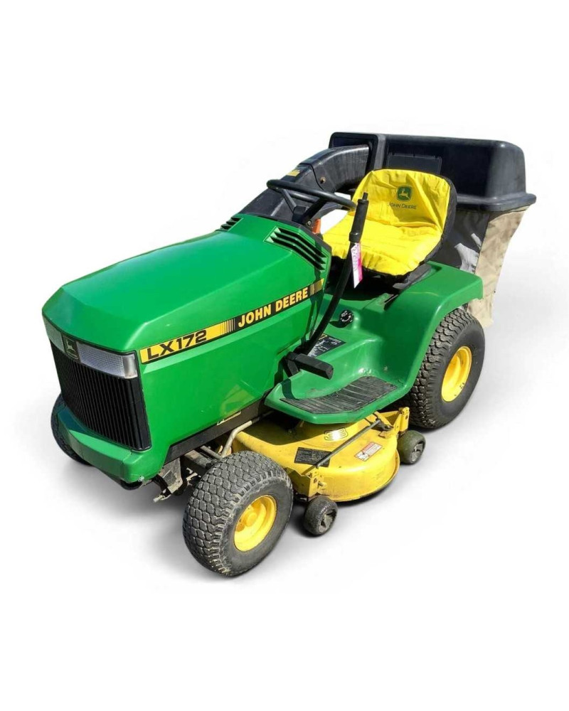 John Deere LX172, LX176, LX178 and LX186 Lawn Tractors (SN: 010001 - 040000) (North America) Operators Manual (OMM111804)