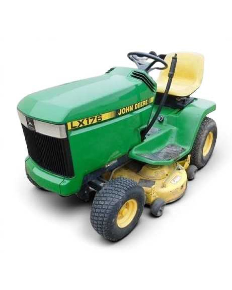 John Deere LX172, LX176, LX178 and LX188 Lawn Tractors (SN: 040001 - 110000) (North America) Operators Manual (OMM120367)