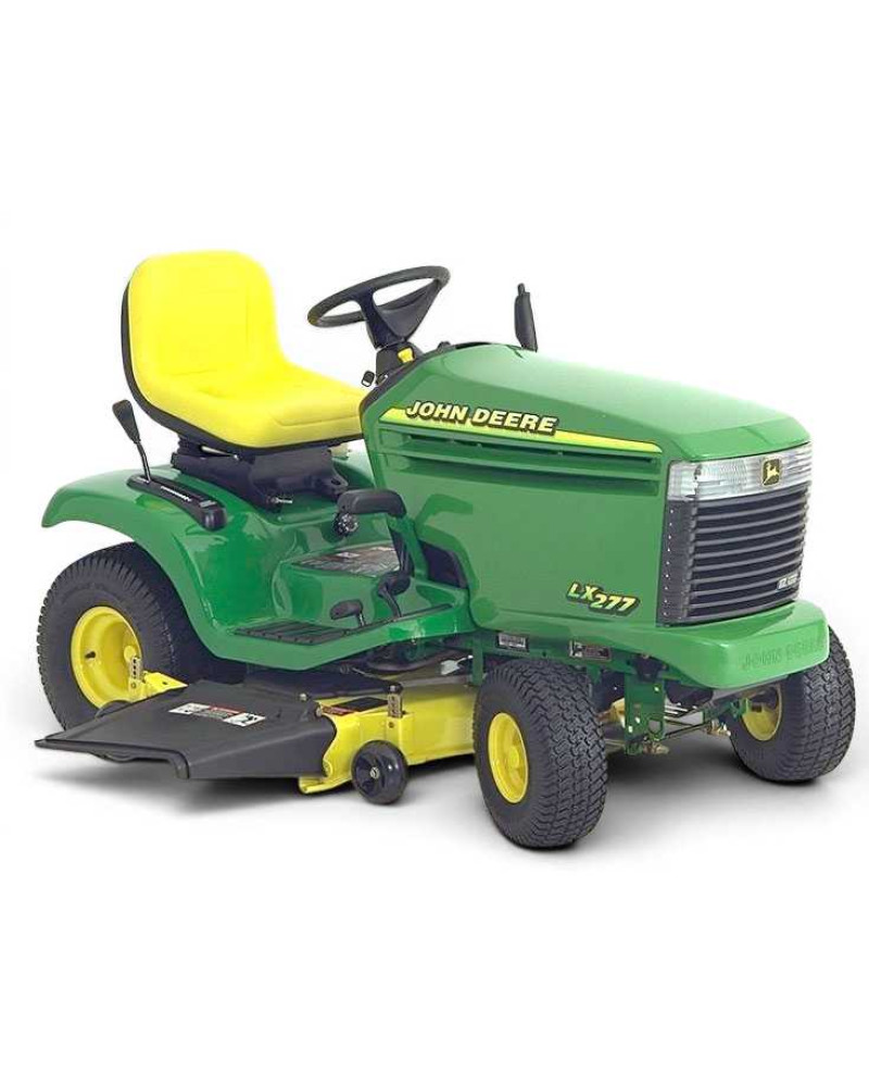 John Deere LX266, LX277, LX277AWS, LX279, LX288 Lawn Tractors (SN: 060001 - 090000) (North America) Operators Manual (OMM146413)