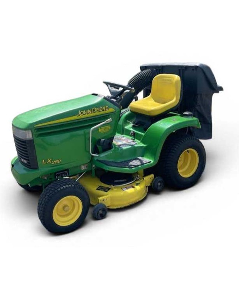 John Deere LX280, LX280AWS and LX289 Lawn Tractors (SN: from 100001) (North America) Operators Manual (OMM152799)