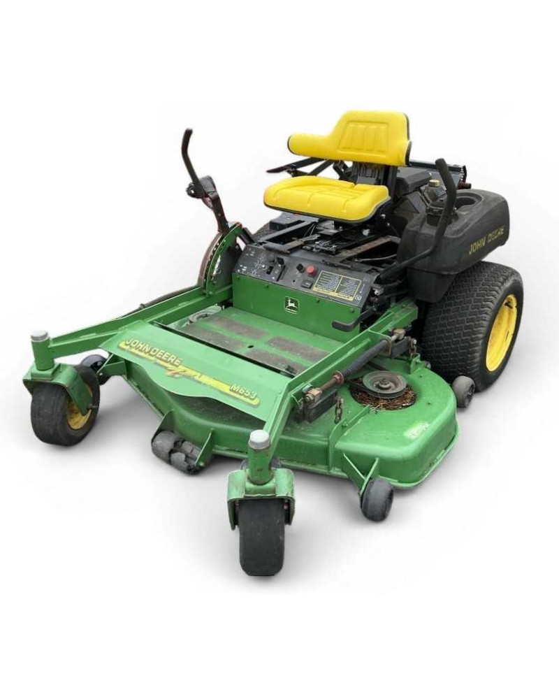 John Deere ZTrak M653, M655 and M665 Mid-Mount Zero-Turn Mowers (SN: from 010001) (North America) Operators Manual (OMM138801)