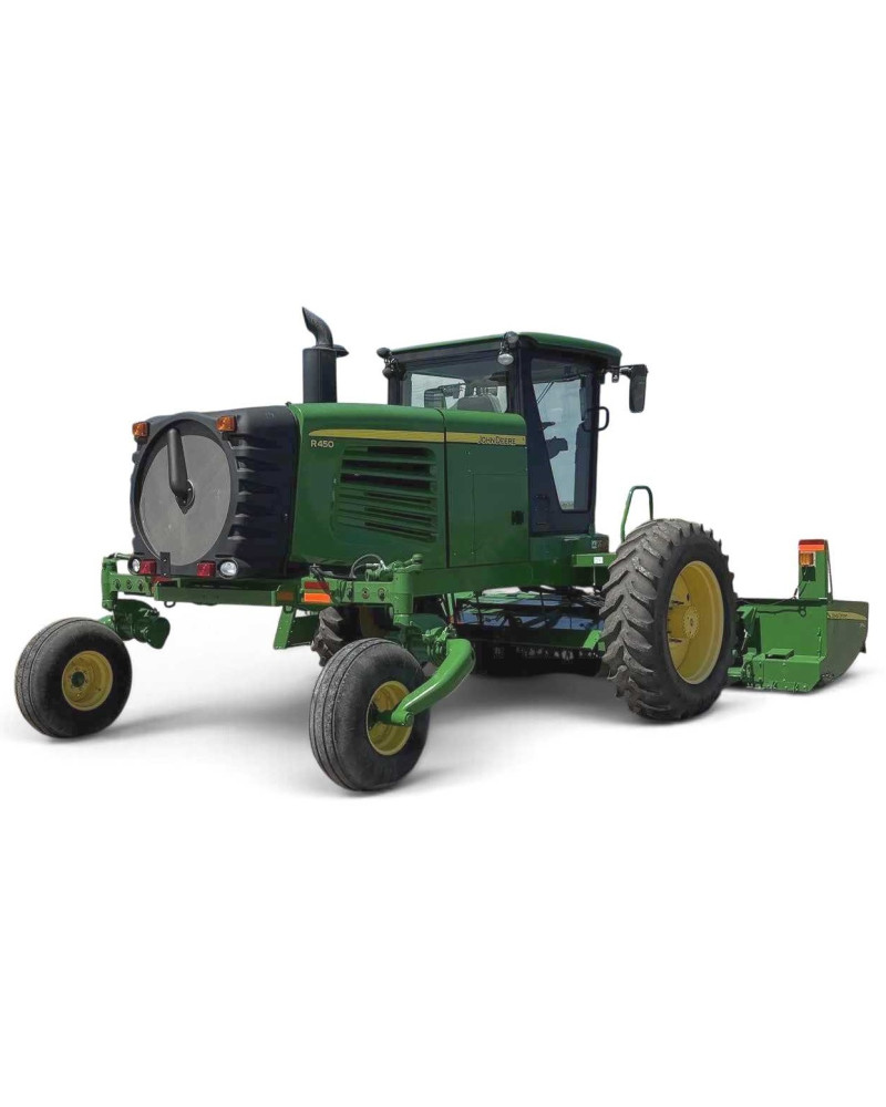 John Deere R450 Self-Propelled Windrowers (SN: from 380501) (Export Edition) Operators Manual (OMFH314480)