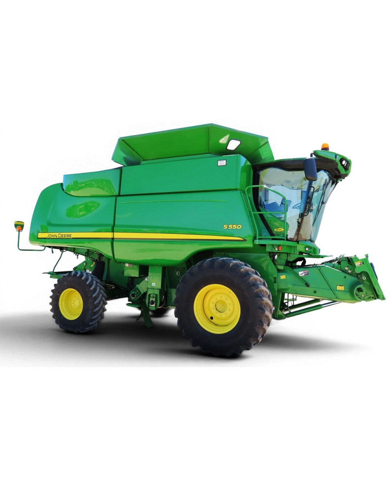 John Deere S540 and S550 Combines (SN: 000001 - 120099) (South America) Operators Manual (OMDQ101265)
