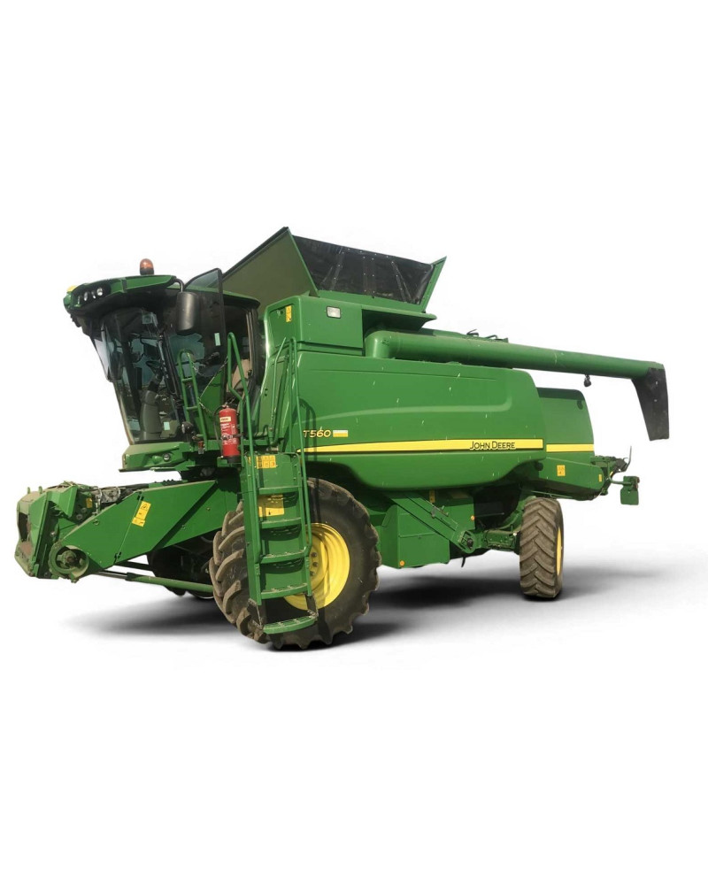John Deere T550, T560, T660, T670, W540, W550, W650 and W660 Combines (SN: 120000 - 124999) (Europe) Operators Manual (OMHXE150261)