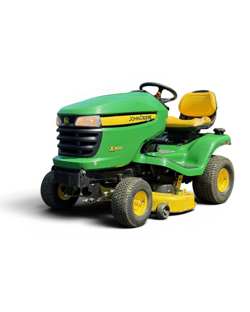 John Deere Select Series X300, X304 and X320 (SN: 040001-085000) Lawn Tractors (Export Edition) Operators Manual (OMM154282)