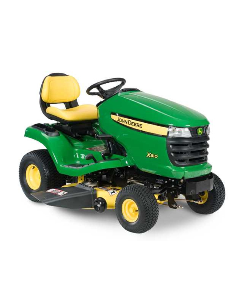 John Deere Select Series X300, X304, X310, X320, X324, X360 (SN:250001-280000) Lawn Tractors (North America) Operators Manual (OMM167789)