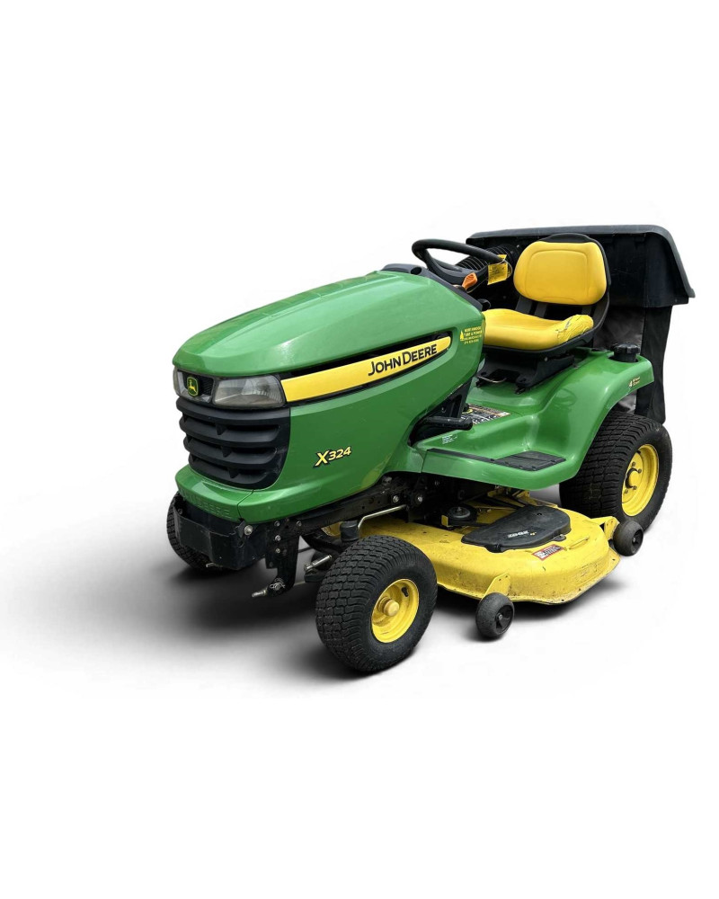 John Deere Select series X300, X304, X320, X324, X340 (SN:010001-040000) Lawn Tractors (North America) Operators Manual (OMM153411)