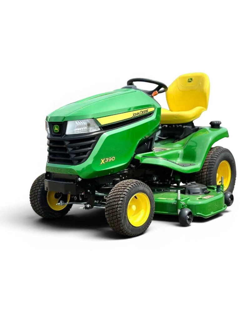 John Deere X330, X350, X354, X370, X380, X384, X390, X394 (SN:130001-150000) Lawn Tractors (N.America) Operators Manual (OMUC29734)