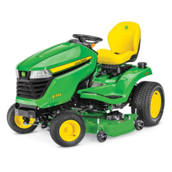 X330, X350, X354, X370, X380, X384, X390, X394 (SN:150001-210000) Lawn Tractors (N.America) Operators Manual (OMUC32879)