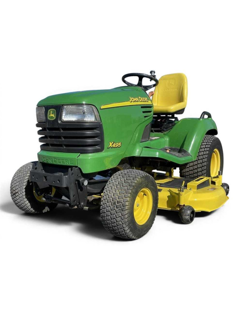 John Deere X495 (SN: 020831-030000) Lawn Tractors (North America) Operators Manual (OMM149455)