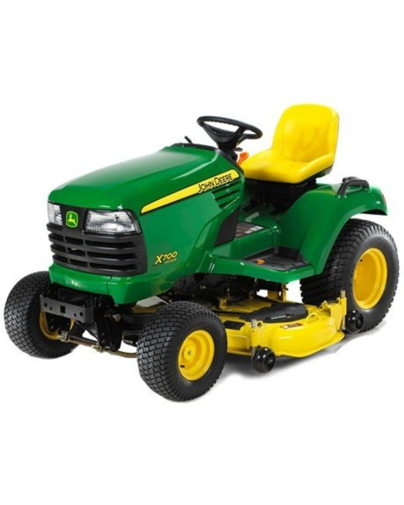 John Deere Ultimate Select Series X700, X720, X724, X728 (SN:010001-030000) Lawn Tractors (N.America) Operators Manual (OMM153966)