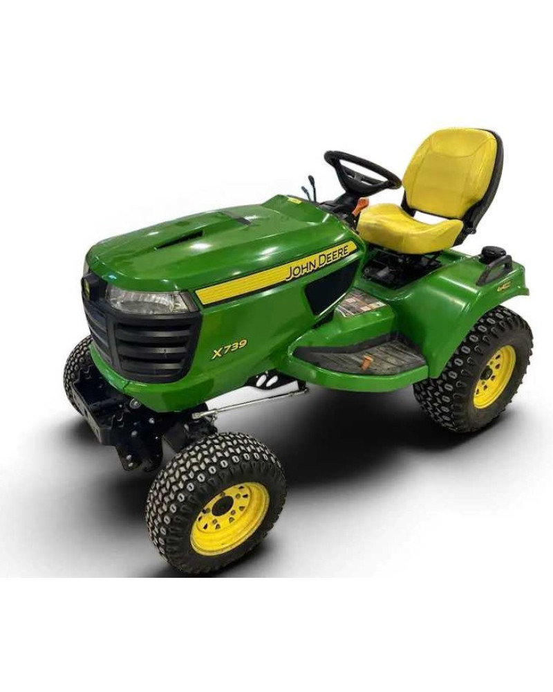 John Deere Ultimate Select Series X710, X730, X734, X738, X739 (SN:050001-060000) Lawn Tractors (N.America) Operators Manual (OMM175434)