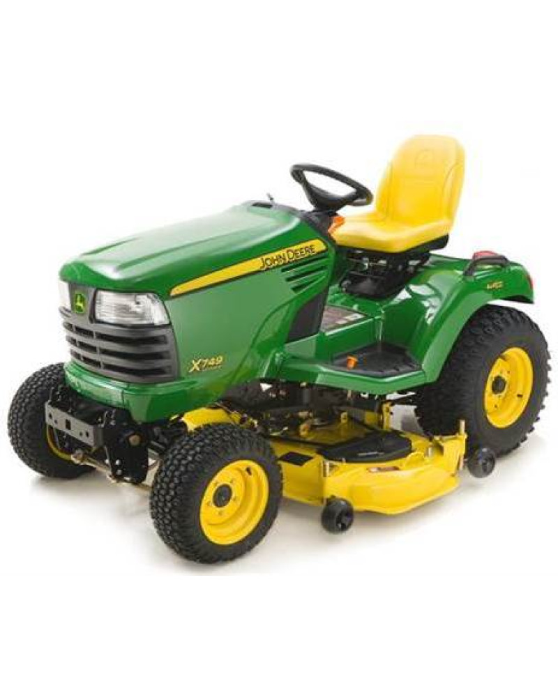 John Deere Ultimate Select Series X700, X740, X748 and X749 Lawn Tractors (Export Edition, SN. from 010001) Technical Manual (TM2351) John Deere Ultimate Select Series X700, X740, X748 and X749 Lawn Tractors (Export Edition, SN. from 010001) Technical Manual (TM2351)