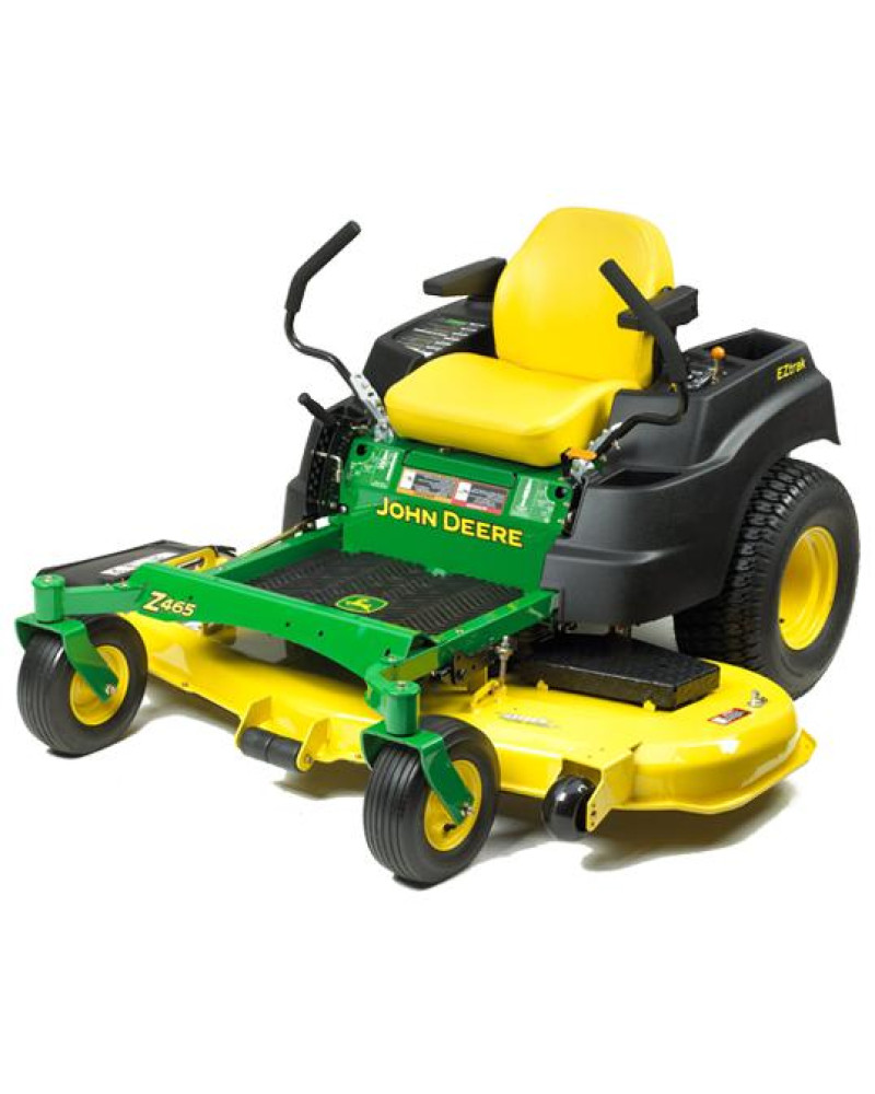 John Deere Z445 and Z465 EZTrak (SN: -100000) Zero-Turn Mowers Technical Manual (TM1499)