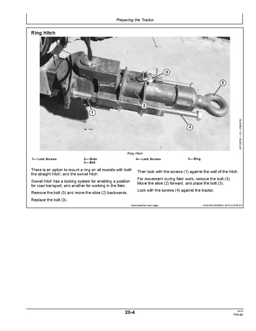 John Deere M110, M115, M120, M130, M220, M230, R110, R115, R120, R130 Trailed Bush&Tree Sprayer (Europe) Operators Manual (5FD0001MJD)