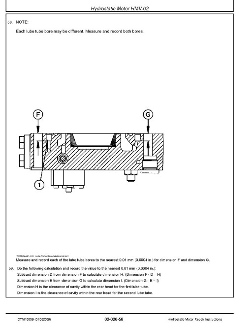 John Deere Hydrostatic Motors Repair Technical Manual (CTM10009)