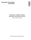 John Deere HPV-02 Hydrostatic Pumps Component Technical Manual (CTM10010)