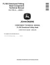 John Deere FL100 Directional Felling Heads Component Technical Manual (CTM10117X019)
