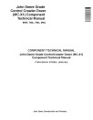 John Deere Grade Controls Crawler Dozer (MC-X1) Component Technical Manual (CTM10120X019)