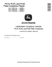 John Deere PC16, PC23 and PC40 Plate Compactors Component Technical Manual (CTM10121X019)