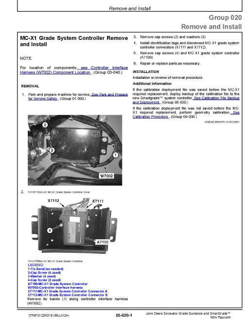 John Deere SmartGrade With Topcon Component Technical Manual (CTM10122X019)