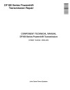 John Deere DF180 Series Powershift Transmissions Component Technical Manual (CTM308)