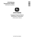 John Deere DF230 Series Transmissions Component Technical Manual (CTM362)