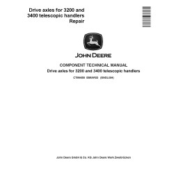 Drive Axles for 3200 and 3400 telescopic handlers Component Technical Manual (CTM4655)
