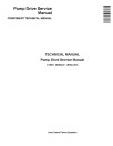 John Deere 28000, 56000, 57000, 59000 and 61000 Series Pump Drives Technical Manual (CTM57)