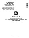 John Deere PowrReverser™ 12x12 and 24x12 Transmissions Component Technical Manual (CTM900519)