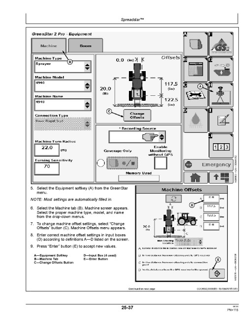 John Deere DN456 and DN485 Dry Fertilizer Spreaders (MY2015 - 2016) (Export Edition) Operators Manual (OM312418)