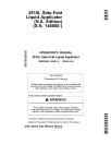John Deere 2510L Side-Fold Luquid Nutrient Applicators (SN: from 145850) (North America) Operators Manual (OM820000)