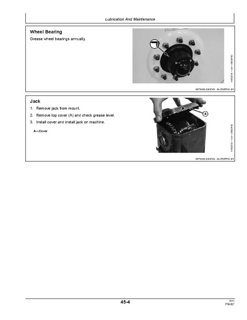 John Deere 2510L Vertical-Fold Luquid Nutrient Applicators (SN: from 145850) (North America) Operators Manual (OM820002)