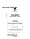 John Deere 6150M and 6170M Tractors (North America) Operators Manual (OMAL213190)