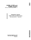 John Deere 6155M, 6175M and 6195M Tractors (MY2016 - 2017, Europe) Operators Manual (OMAL219624)