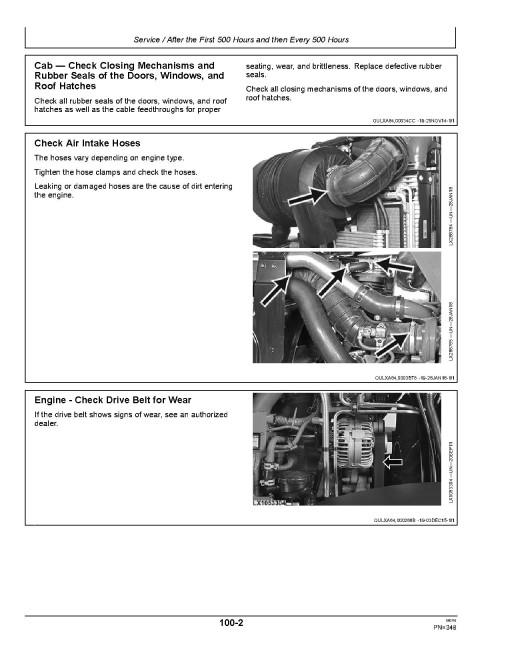 John Deere 6095MC, 6095RC, 6105MC, 6105RC, 6115MC, 6115RC Tractors (MY2016-2017, Export w.EU config.) Operators Manual (OMAL222851)