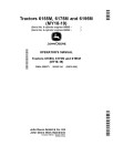 John Deere 6155M, 6175M and 6195M Tractors (MY2018-2019, Export w. European configuration) Operators Manual (OMAL226073)