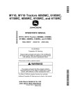 John Deere 6095MC, 6095RC, 6105MC, 6105RC, 6115MC, 6115RC Tractors (MY2018-2019, Export w.EU config.) Operators Manual (OMAL226307)