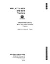 John Deere 8570, 8770, 8870 and 8970 4WD Articulated Tractors (North America) Operators Manual (OMAR112116)