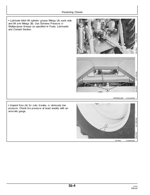 John Deere 8570, 8770, 8870 and 8970 4WD Articulated Tractors (North America) Operators Manual (OMAR112116)